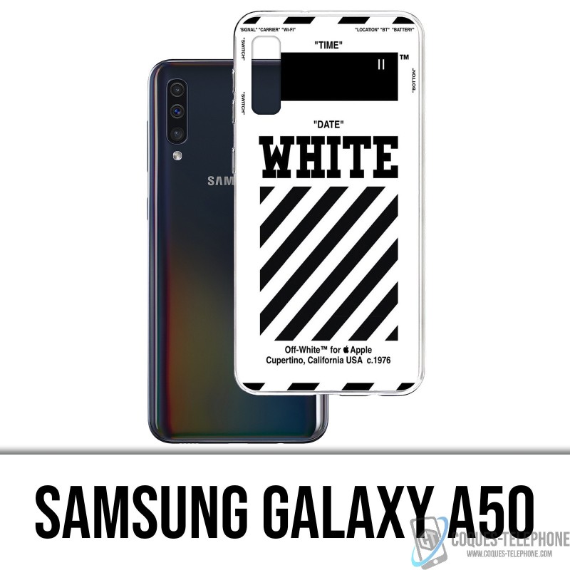 Samsung Galaxy A50 Case - Off White White