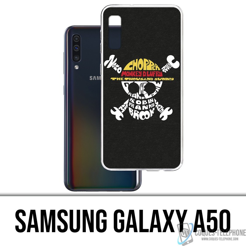 Samsung Galaxy A50 Case - One Piece Logo Name