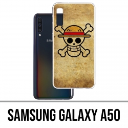 Samsung Galaxy A50 Case - One Piece Vintage Logo