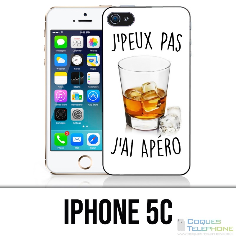Coque iPhone 5C - Jpeux Pas J'ai Apéro