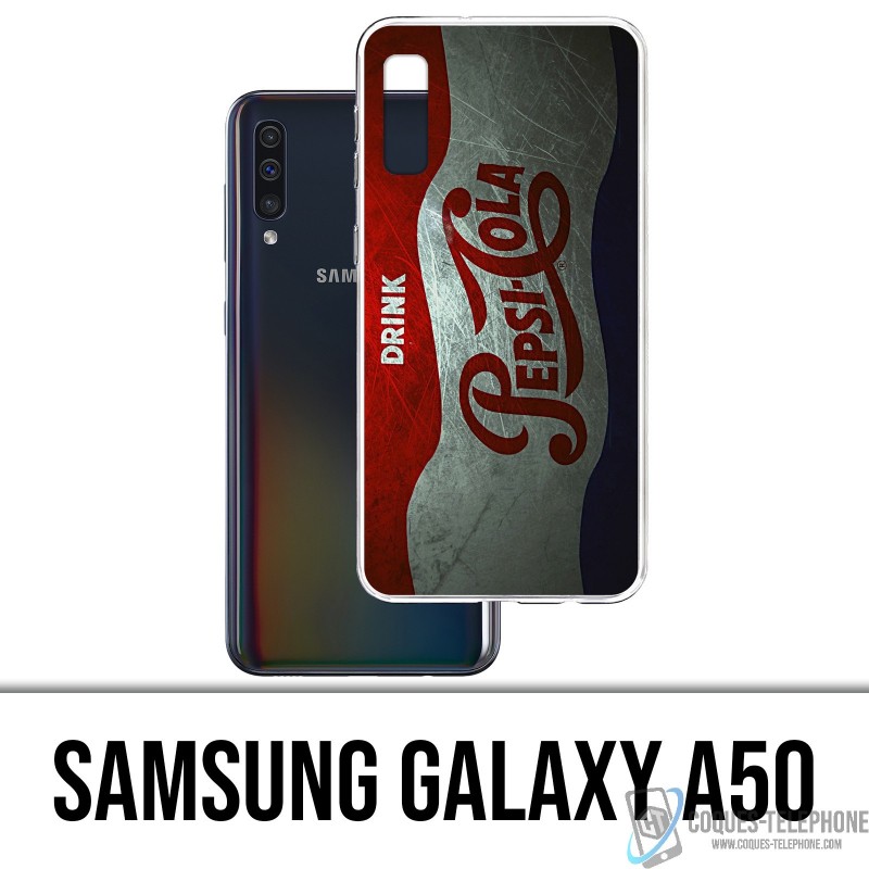 Coque Samsung Galaxy A50 - Pepsi Vintage