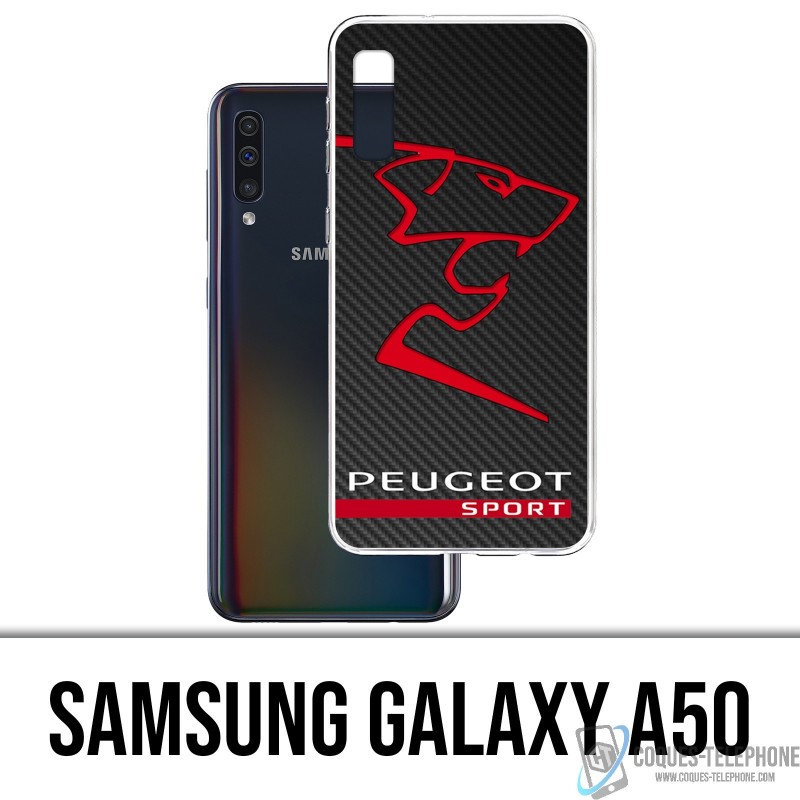 Samsung Galaxy A50 Case - Peugeot Sport Logo