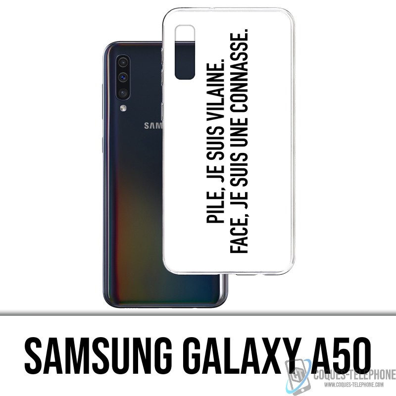 Funda Samsung Galaxy A50 - Batería de cara traviesa