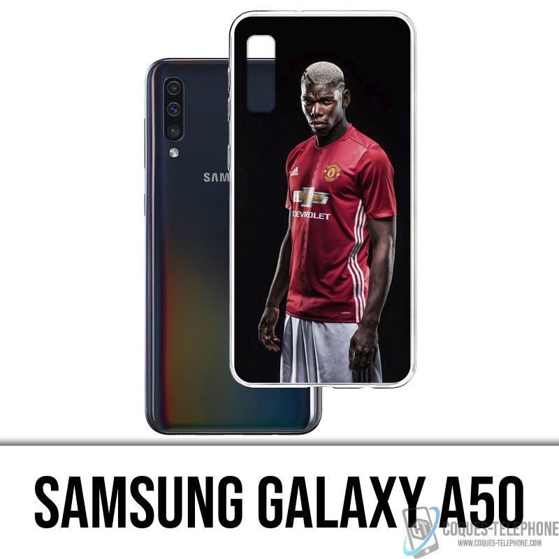 Samsung Galaxy A50 Custodia - Pogba Manchester