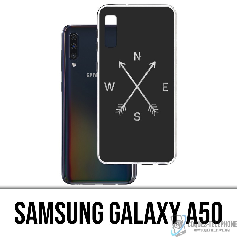 Samsung Galaxy A50 Custodia - Punti cardinali