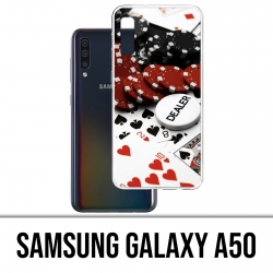 Samsung Galaxy A50 Custodia - Poker Dealer