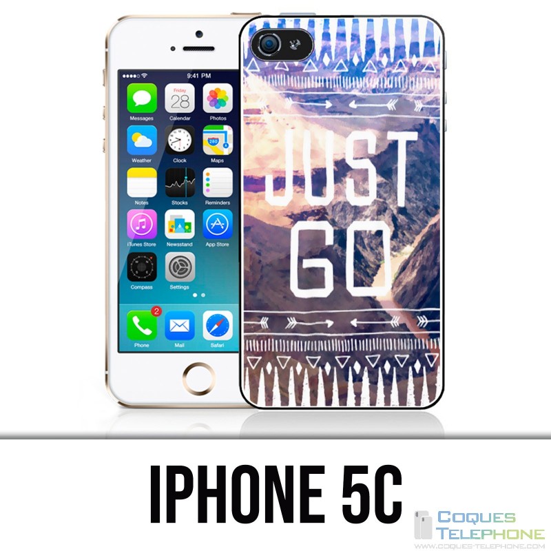 Carcasa para iPhone 5C - Just Go