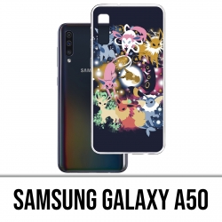 Coque Samsung Galaxy A50 - Pokémon Évoli Évolutions