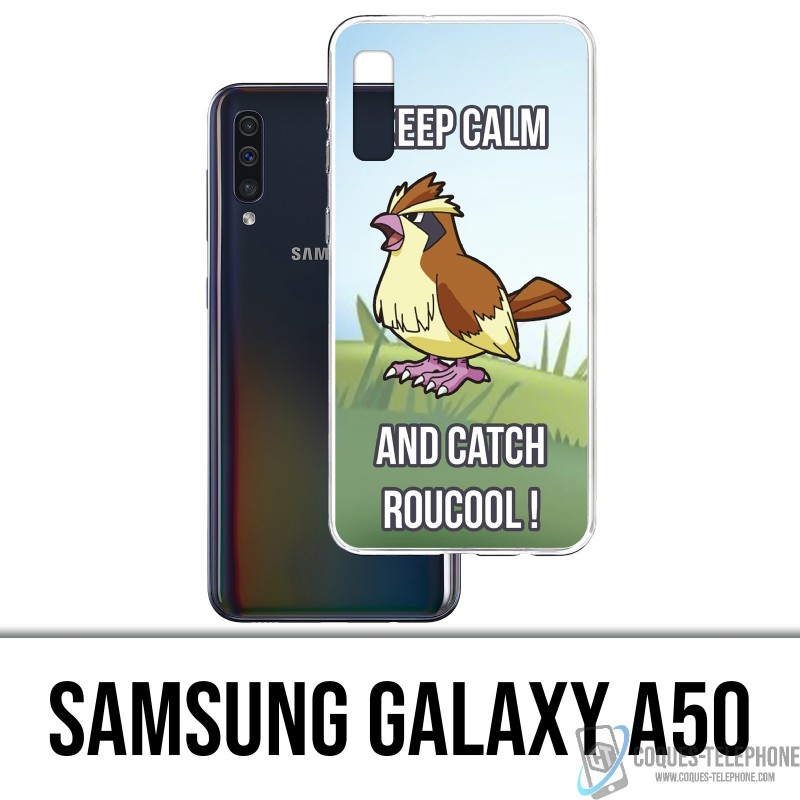Samsung Galaxy A50 Case - Pokémon Go Catch Roucool