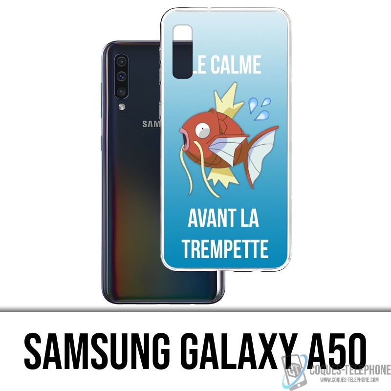 Case Samsung Galaxy A50 - Pokémon Die Ruhe vor dem Magicarpe-Dip