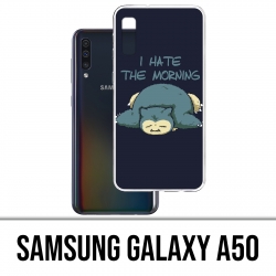 Case Samsung Galaxy A50 - Pokémon Ronflex Hass Morgen