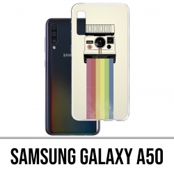 Coque Samsung Galaxy A50 - Polaroid Arc En Ciel Rainbow