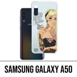 Samsung Galaxy A50 Case - Prinzessin Aurora Künstlerin