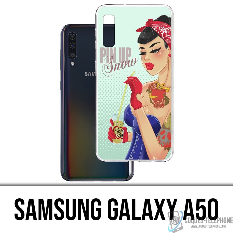 Coque Samsung Galaxy A50 - Princesse Disney Blanche Neige Pinup