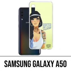 Funda Samsung Galaxy A50 - Princesa Disney Jasmine Hipster