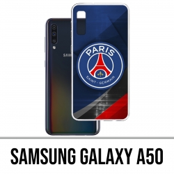 Samsung Galaxy A50 Case - Psg Chrome Metal Logo