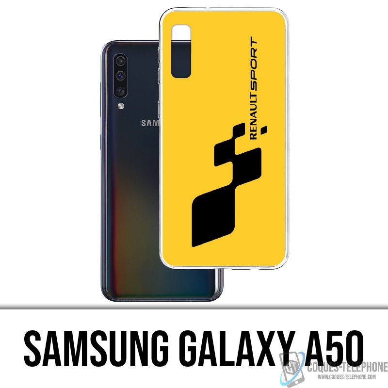 Case Samsung Galaxy A50 - Renault Sport Gelb