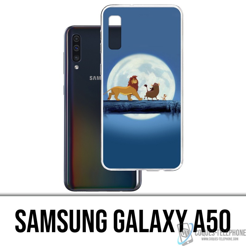 Samsung Galaxy A50 Custodia - Leone Re Luna
