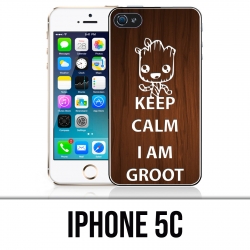 Coque iPhone 5C - Keep Calm Groot