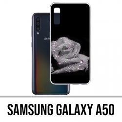 Coque Samsung Galaxy A50 - Rose Gouttes