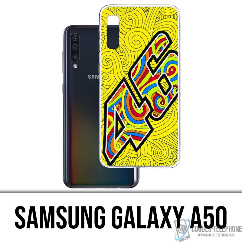 Samsung Galaxy A50 Case - Rossi 46 Waves