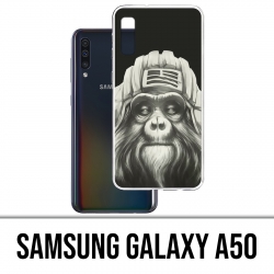 Coque Samsung Galaxy A50 - Singe Monkey Aviateur