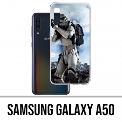 Funda Samsung Galaxy A50 - Frente de batalla de la Guerra de las Galaxias