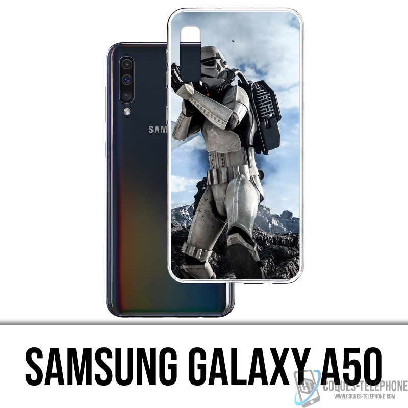 Funda Samsung Galaxy A50 - Frente de batalla de la Guerra de las Galaxias