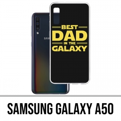 Samsung Galaxy A50 Custodia - Star Wars miglior papà della galassia