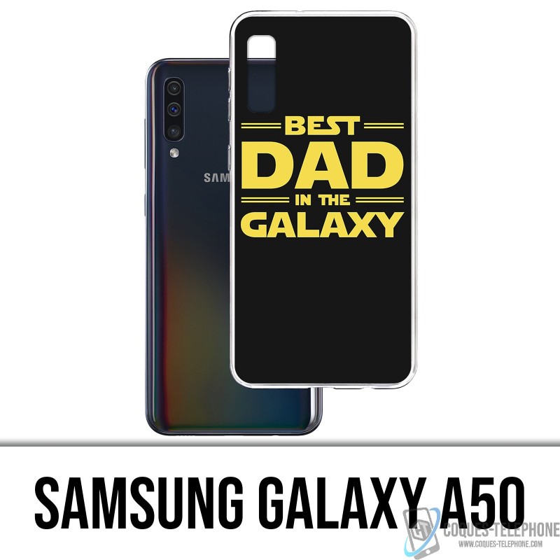 Samsung Galaxy A50 Custodia - Star Wars miglior papà della galassia