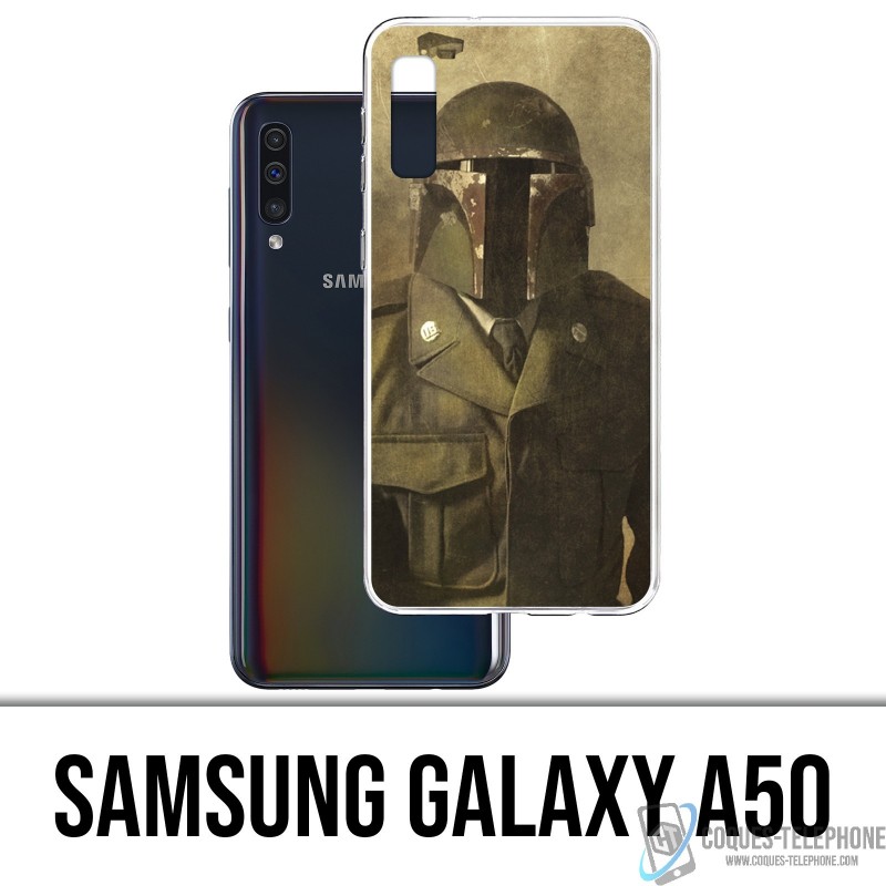 Samsung Galaxy A50 Funda - Star Wars Vintage Boba Fett