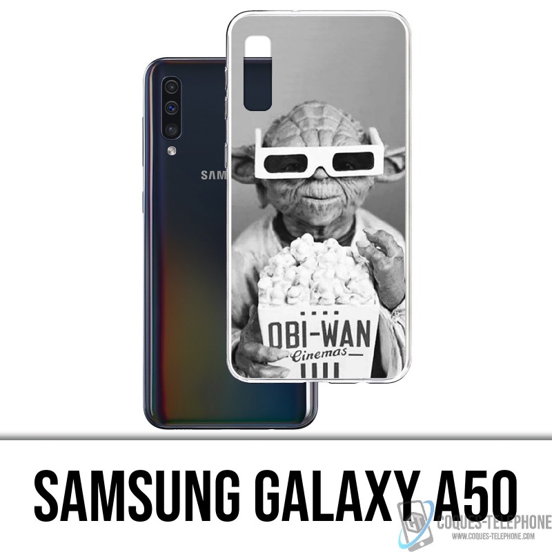 Coque Samsung Galaxy A50 - Star Wars Yoda Cinéma