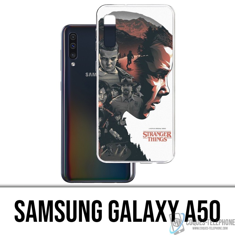 Case Samsung Galaxy A50 - Stranger Things Fanart