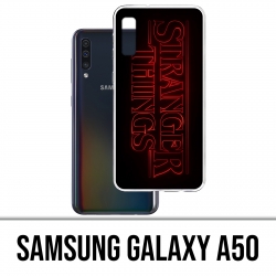 Samsung Galaxy A50-Case - Logo "Stranger Things