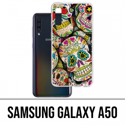 Samsung Galaxy A50 Custodia - Teschio di zucchero