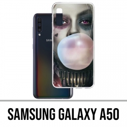 Samsung Galaxy A50 Custodia - Suicide Squad Harley Quinn Quinn Bubble Gum