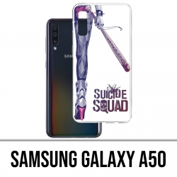 Samsung Galaxy A50 Case - Suicide Squad Leg Harley Quinn