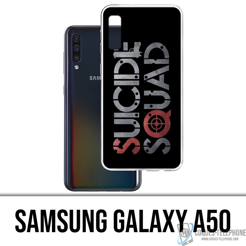 Samsung Galaxy A50 Custodia - Logo della Suicide Squad