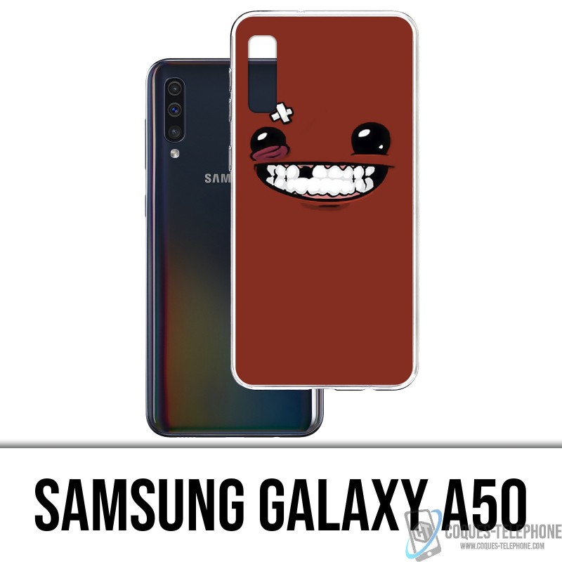 Funda Samsung Galaxy A50 - Super Meat Boy
