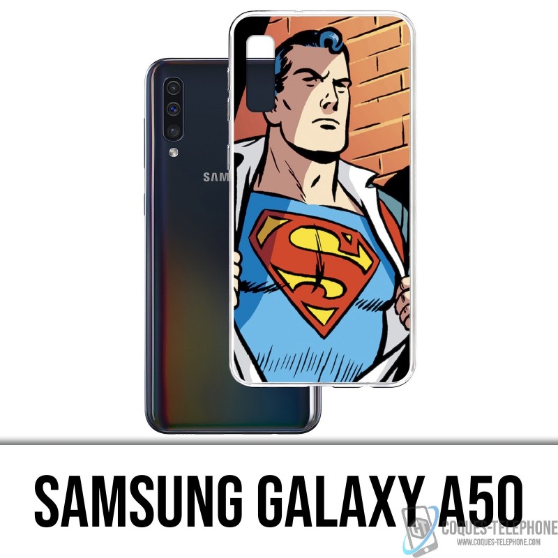 Samsung Galaxy A50 Case - Superman Comics