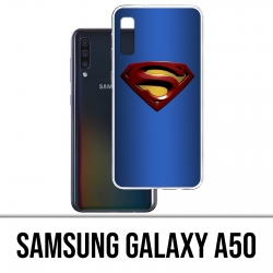Samsung Galaxy A50 Custodia - Logo Superman