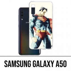 Samsung Galaxy A50 Case - Superman Paintart