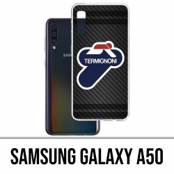 Samsung Galaxy A50 Funda - Termignoni Carbon
