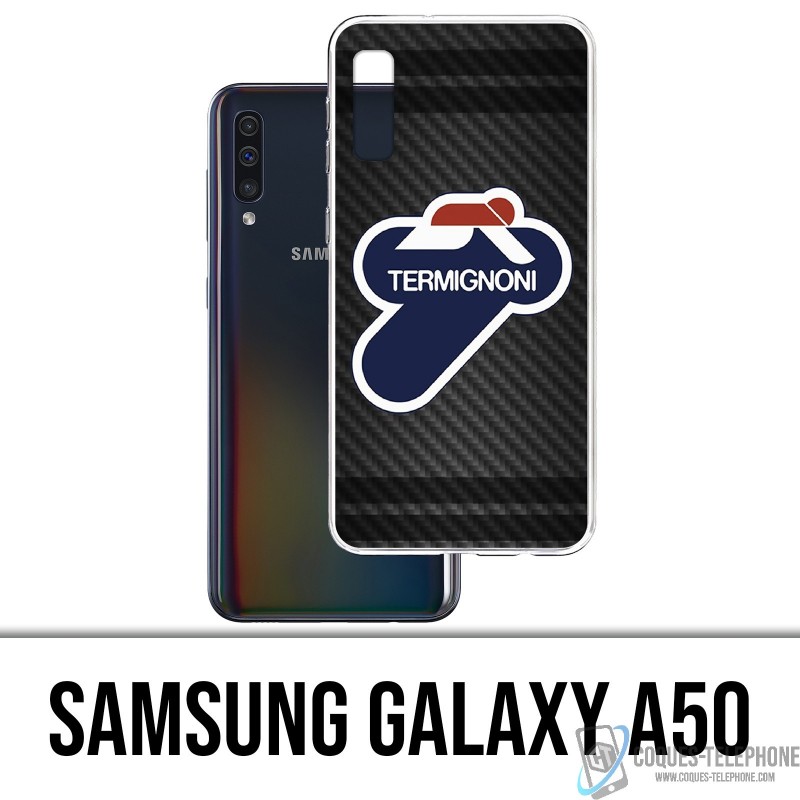 Samsung Galaxy A50 Case - Termignoni Carbon