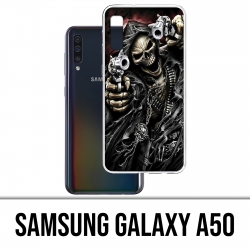 Coque Samsung Galaxy A50 - Tete Mort Pistolet