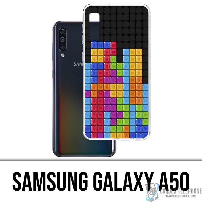 Samsung Galaxy A50 Funda - Tetris