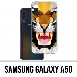 Samsung Galaxy A50 Custodia - Tigre Geometrica