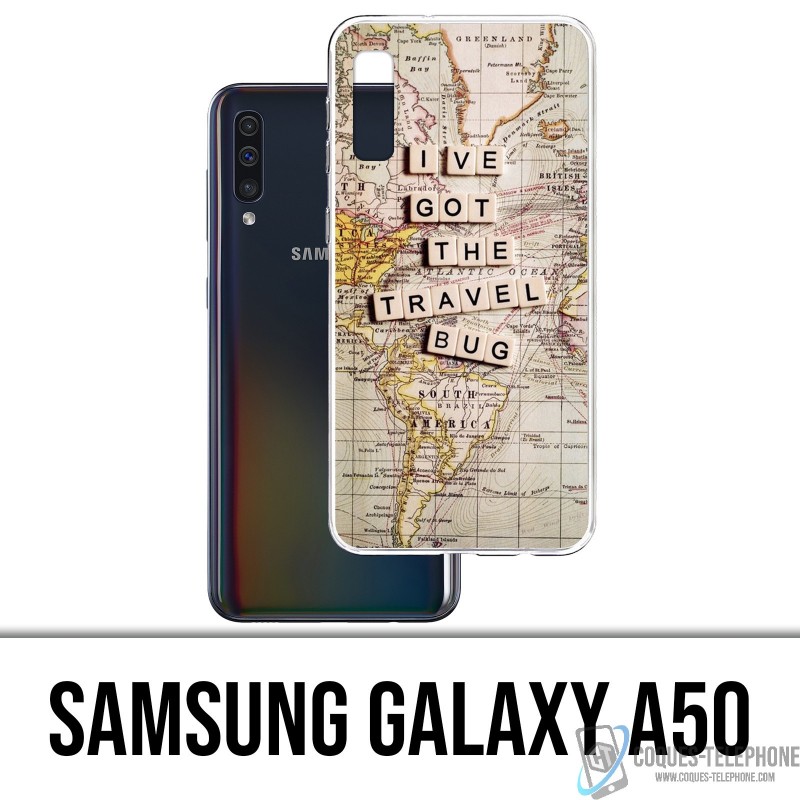 Coque Samsung Galaxy A50 - Travel Bug