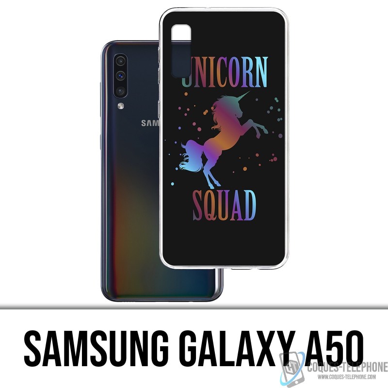 Coque Samsung Galaxy A50 - Unicorn Squad Licorne