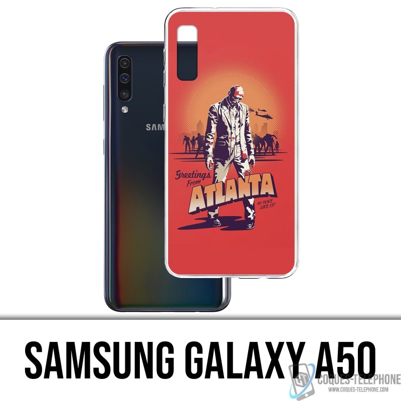 Samsung Galaxy A50 Case - Walking Dead Greetings From Atlanta
